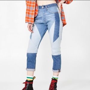 Levi’s 501 Patchwork Jeans
